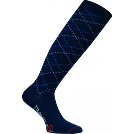 Travelsox Travelsox TS 5000 Patented Graduated Compression OTC Socks 10-18 Mmhg; Navy - Large TS5000_NV_LG